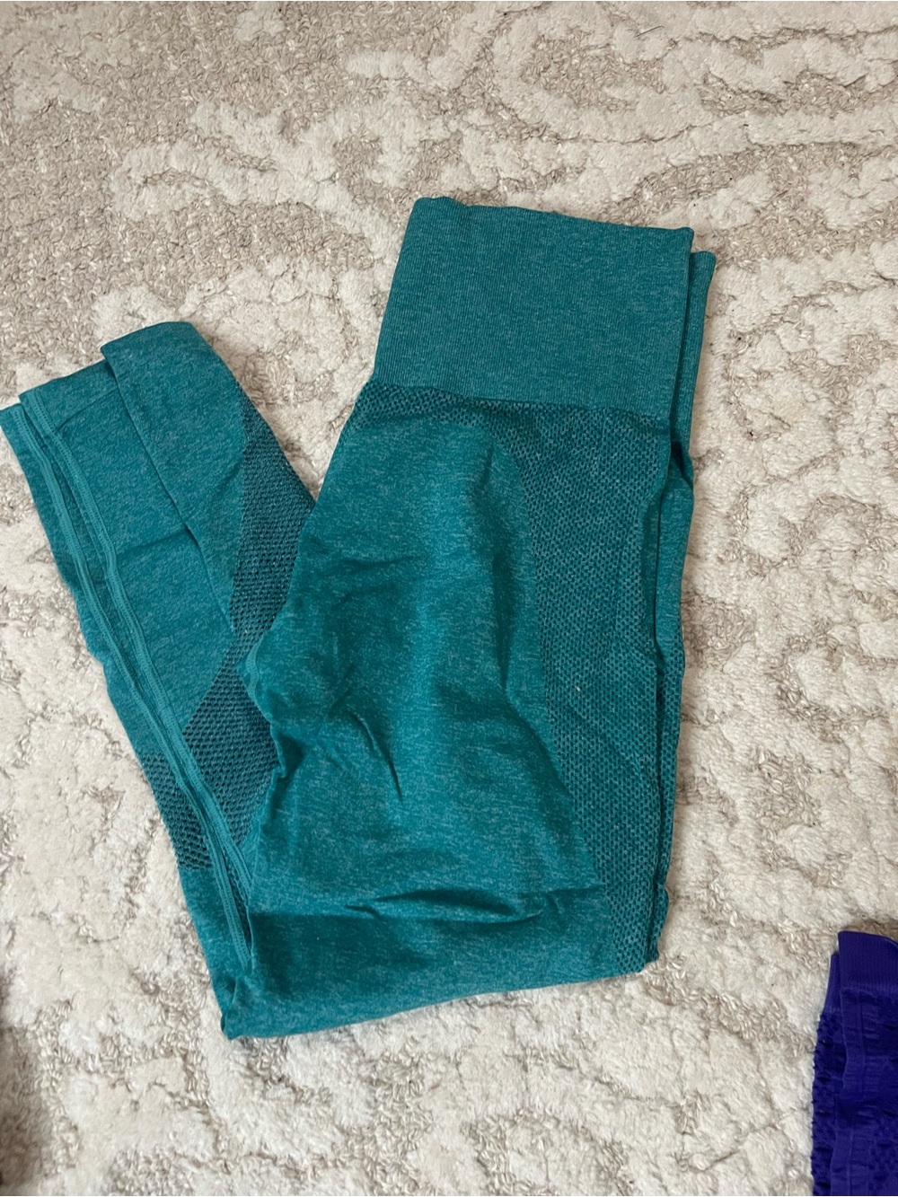 Ryderwear Teal Seamless Leggings